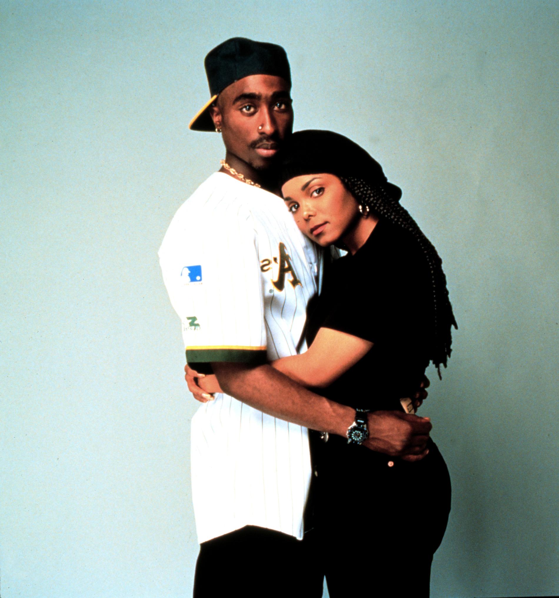 Tupac Shakur och Janet Jackson i ”Poetic justice”.