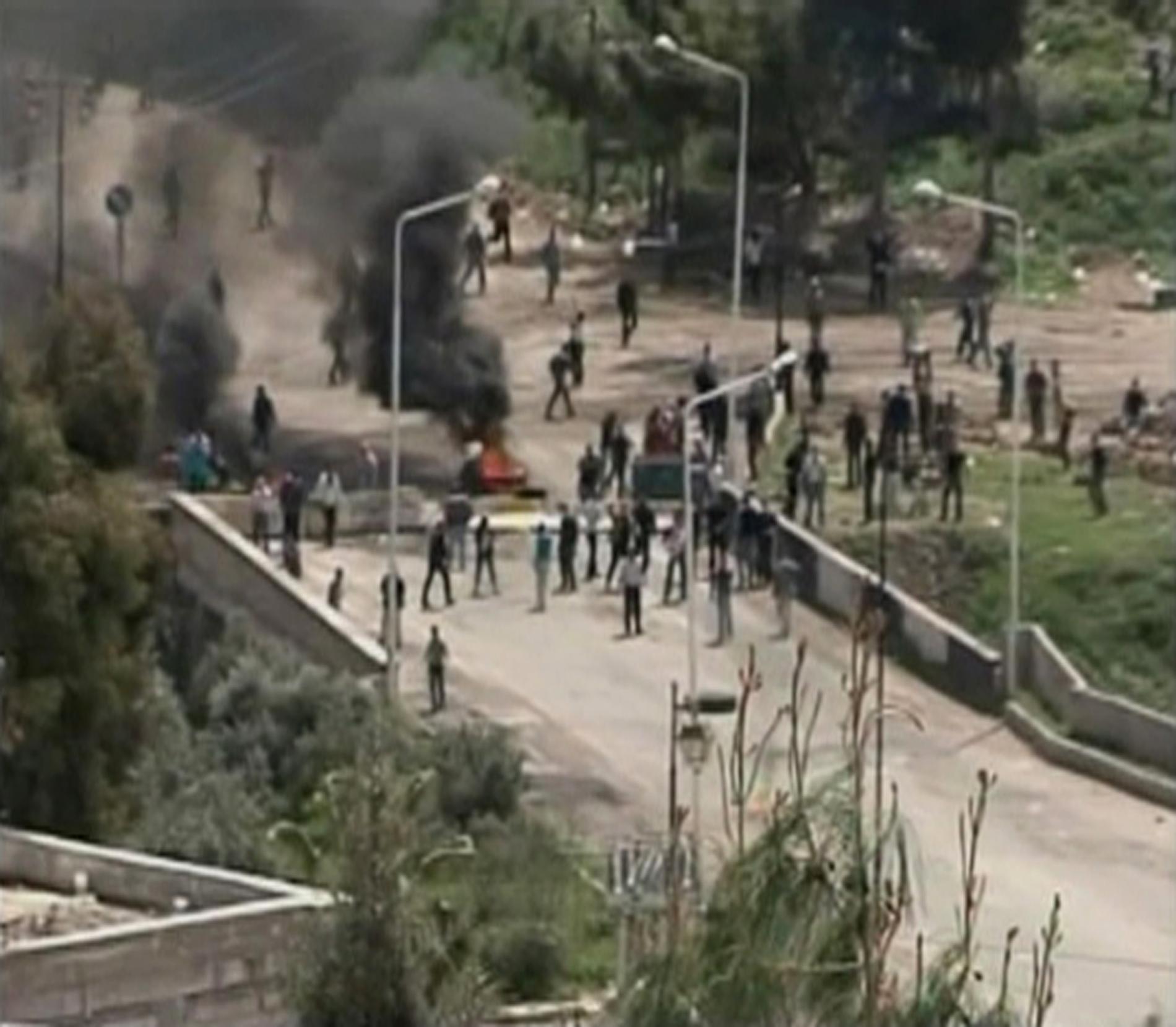 2011 Daraa. I mars 2011 började protsterna.