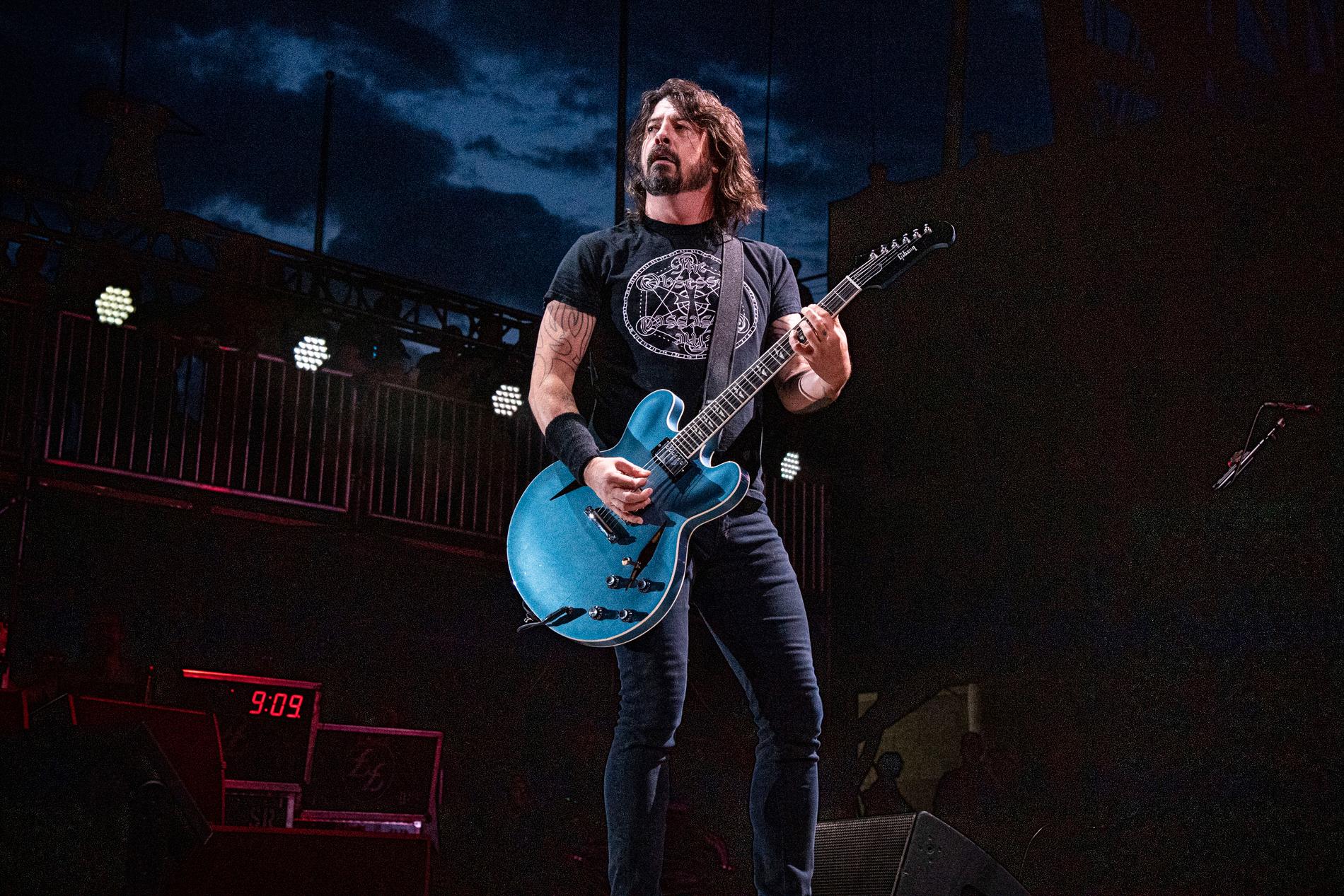 Dave Grohl är sångare i Foo Fighters. Arkivbild.