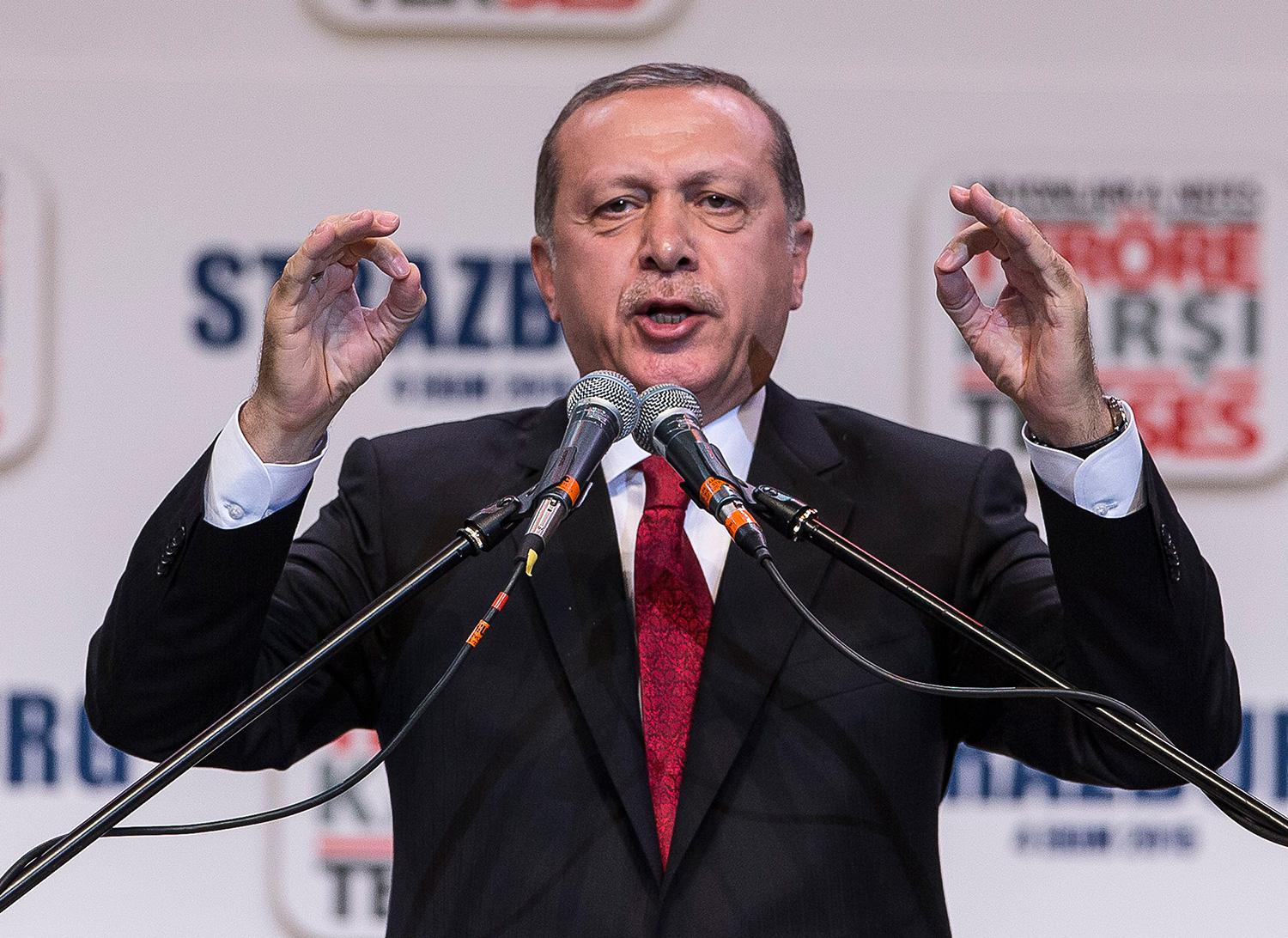 President Erdogan har de senaste åren visat upp en alltmer auktoritär sida.