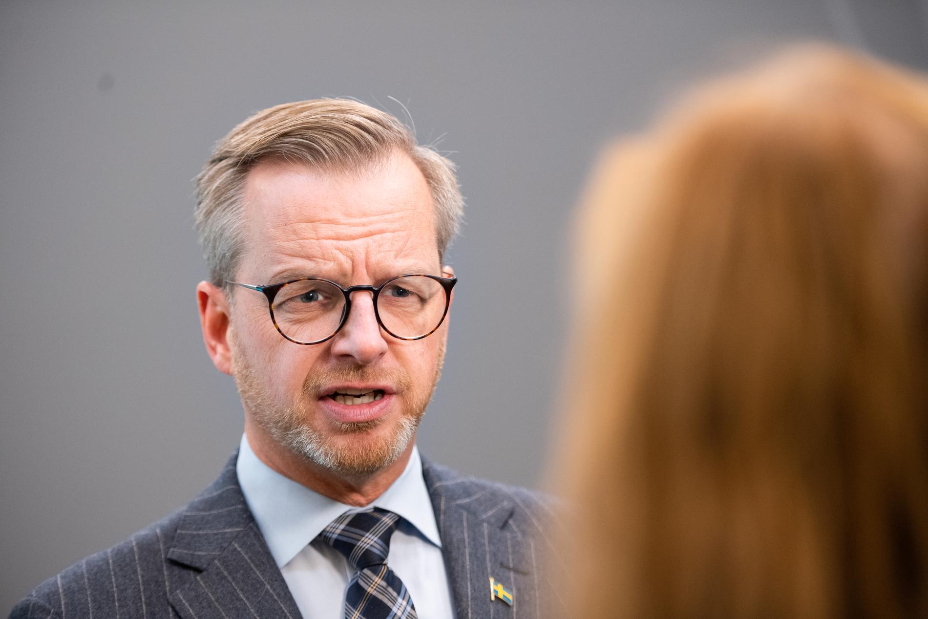 STOCKHOLM 2020-11-02 Inrikesminister Mikael Damberg (S). Arkivbild