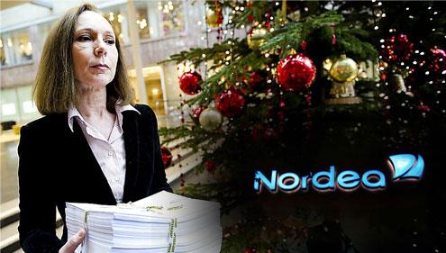 Aftonbladet träffade informationschefen Östman i bankens lokaler i Stockholm. Enligt henne är det svårt att förklara för kunderna vad som styr bolåneräntorna:” Våra marginaler har legat stilla under flera år”.