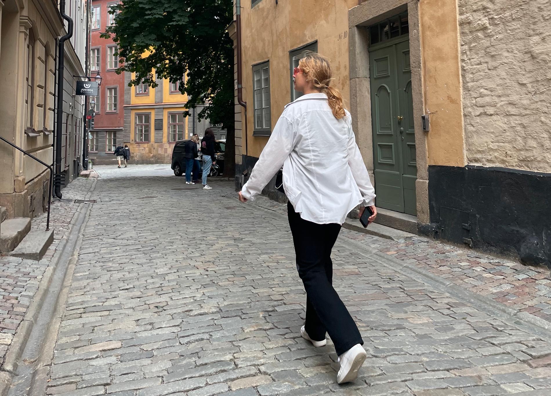 Promenaden går längs Gamla stan till Södermalm