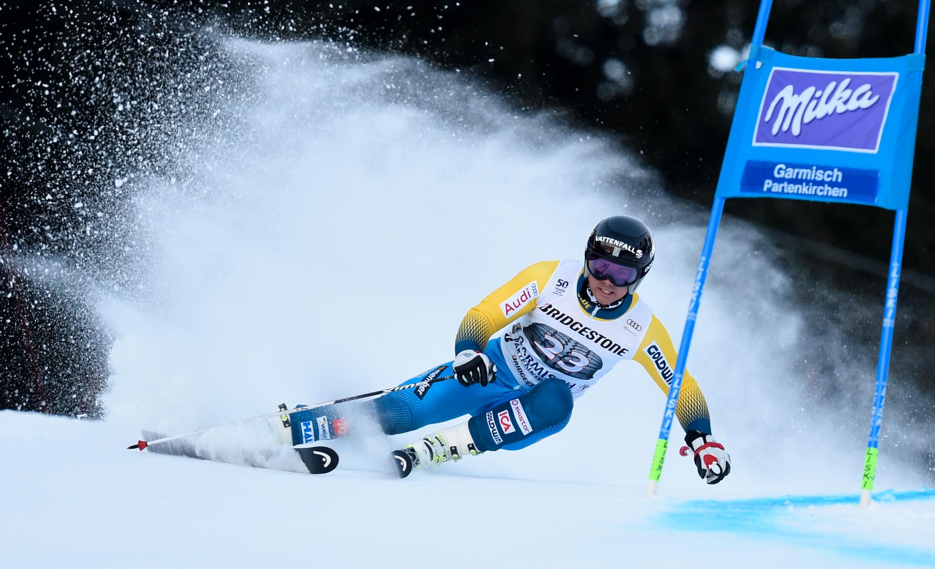 Matts Olsson – ett av de svenska hoppen i alpina VM 2017