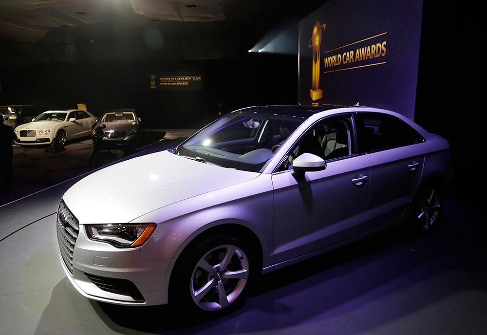 Audi A3 blev vald till Årets bil 2014.