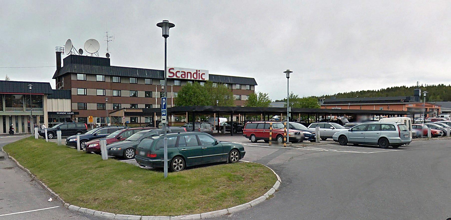 Scandic hotell i Luleå.