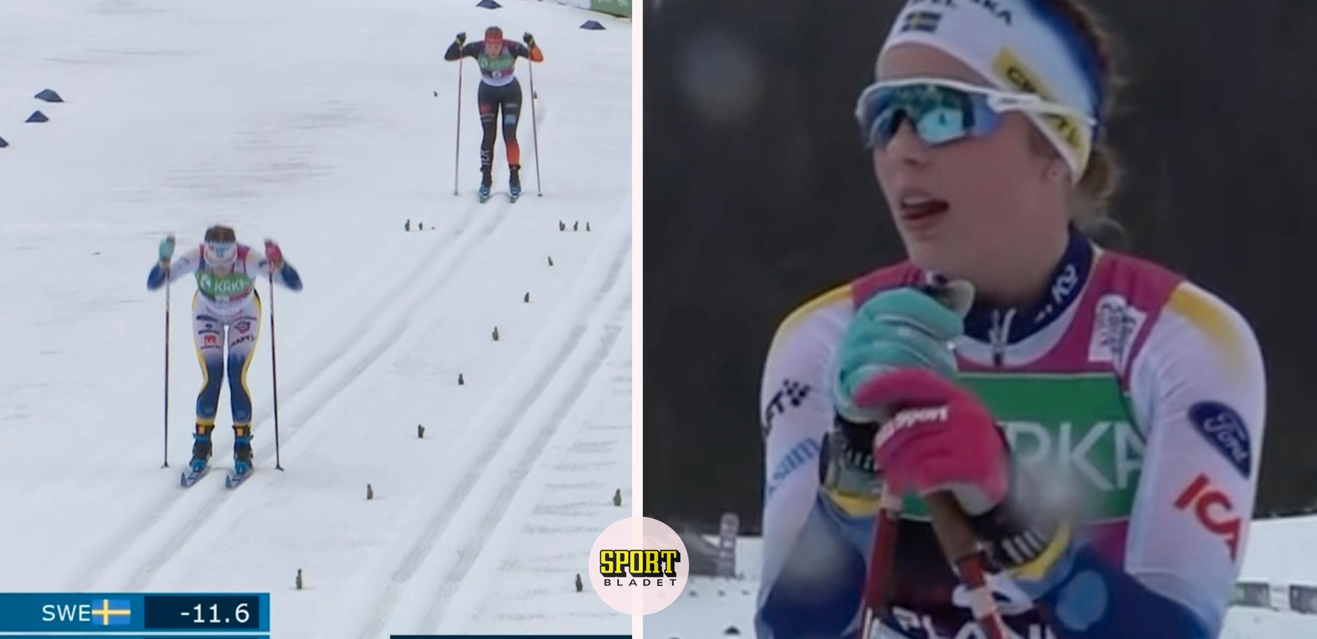 Swedish Skiers Evelina Crüsell and Alvar Myhlback Make History with Gold Double at JVM in Planica
