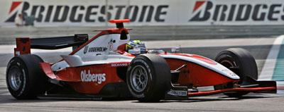 Elva lopp i GP2 Programmet för nästa års GP2-serie är presenterat. Frågan är om Marcus Ericsson kommer att finnas med i startfältet. FOTO: AP