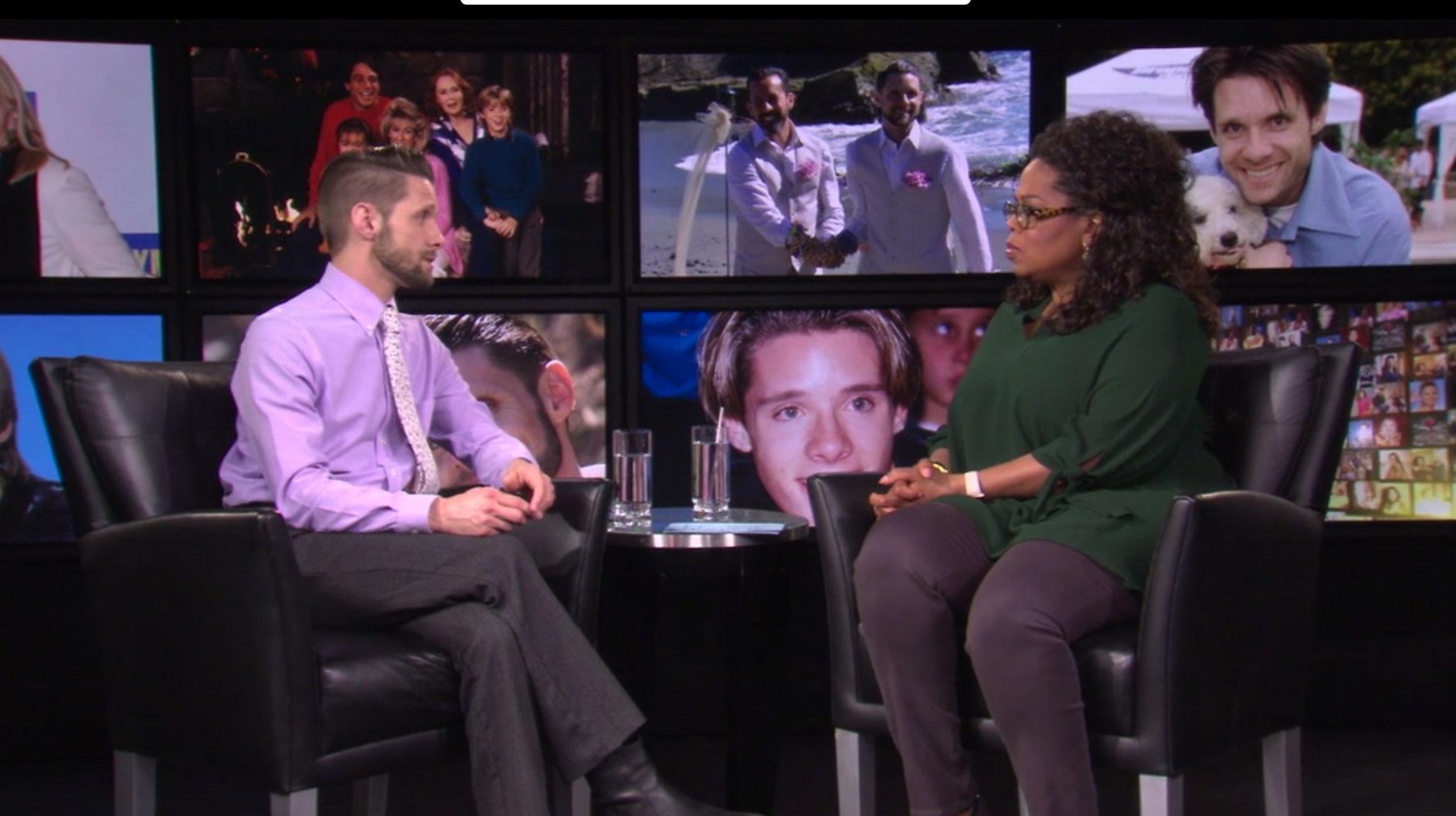Danny Pintauro berättar om sjukdomen i Oprah Winfreys ”Oprah: Where Are They Now?”.