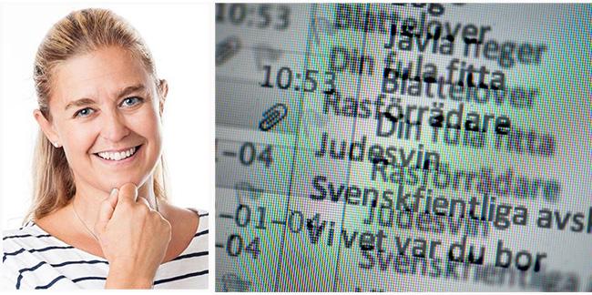 Sara Persson efterlyser anständighet: Tyvärr är det alltför många svenska män och kvinnor som uttrycker sig människofientligt just nu.