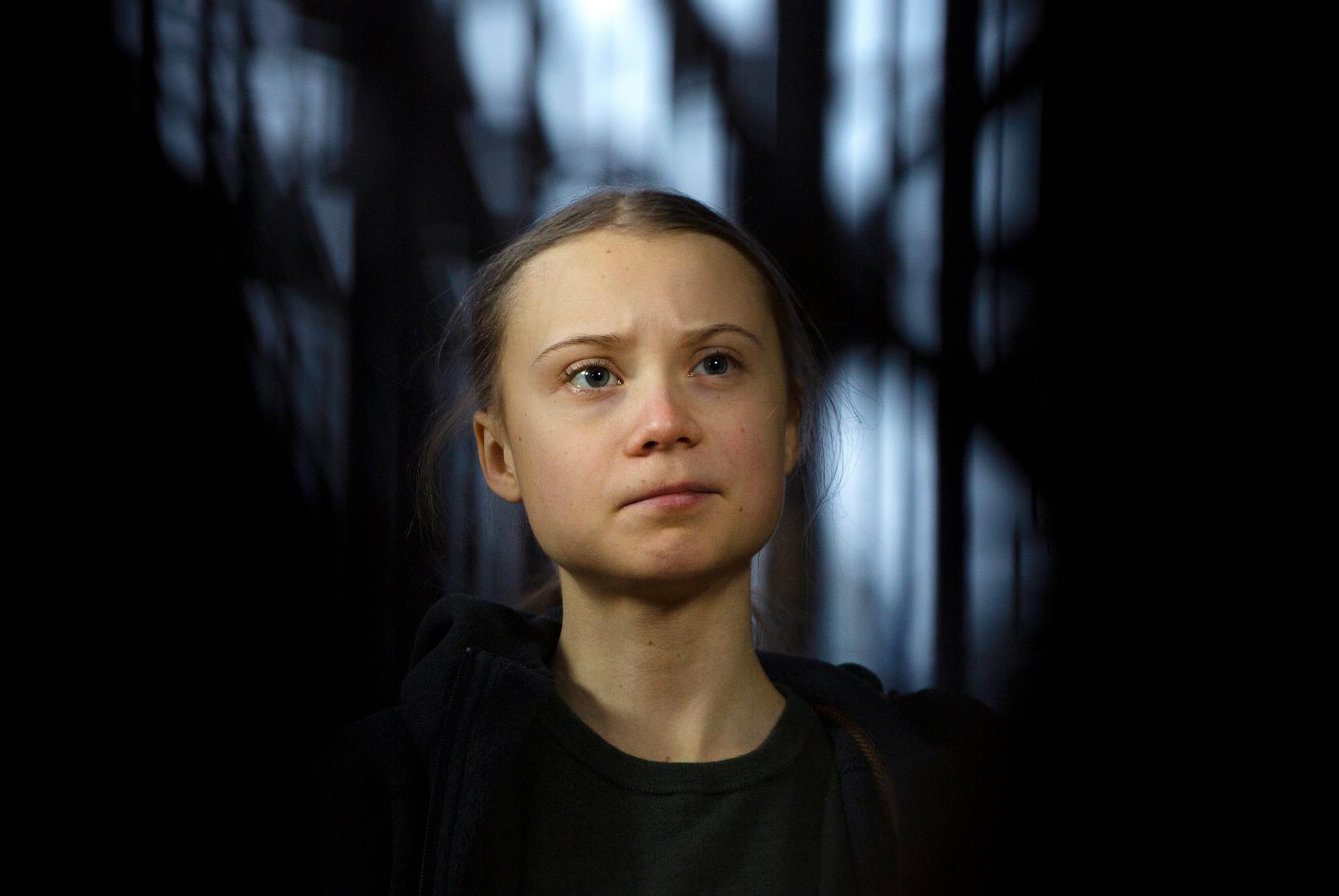 Greta Thunberg tilldelas en Webby. Arkivbild.