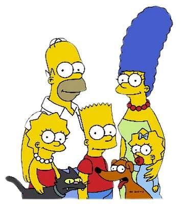 Familjen Simpson åker till Stockholm.