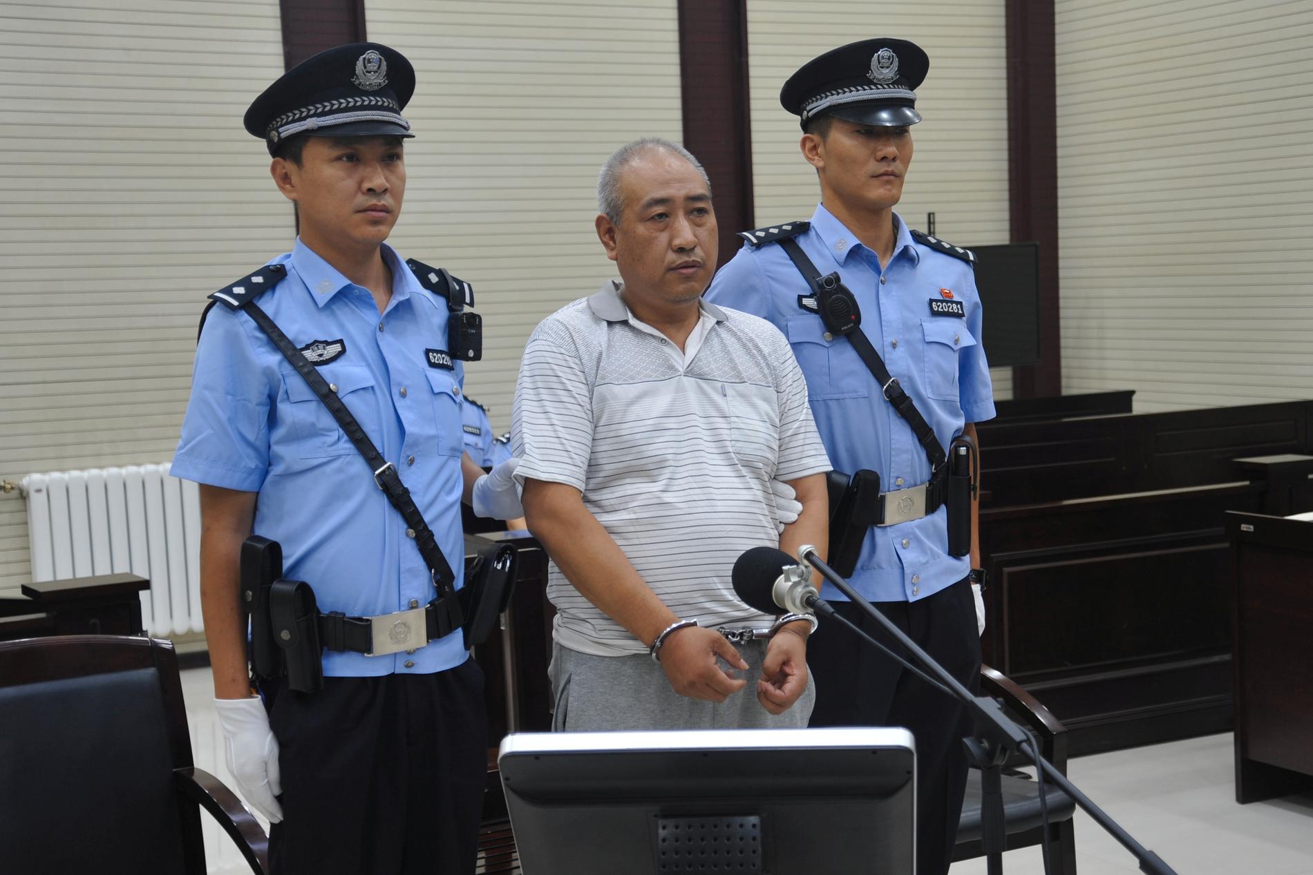 Gao Chengyong har dömts till döden för elva mord. 