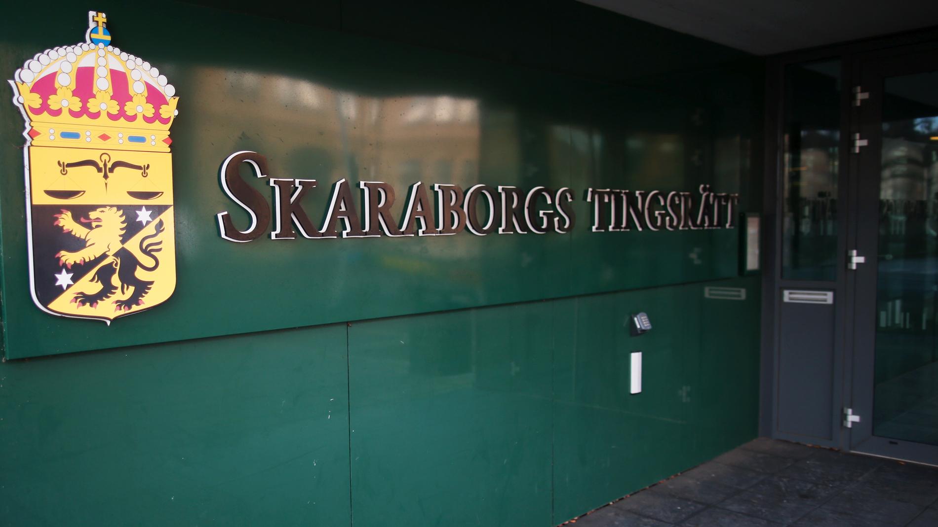 Skaraborgs tingsrätt i Skövde. Arkivbild.