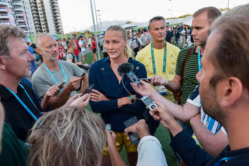 inga miljoner  Om Sarah Sjöström tar OS-guld får hon en bonus av SOK – en maskot.