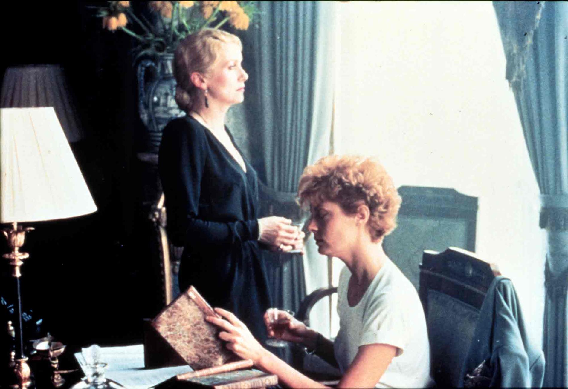 Catherine Deneuve och Susan Sarandon i ”The hunger” från 1983.