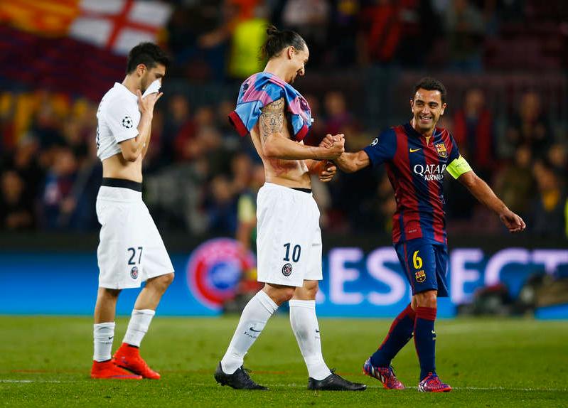 Xavi mötte PSG så sent som i kvartsfinalen av årets Champions League. Foto: Clive Rose/Getty Images