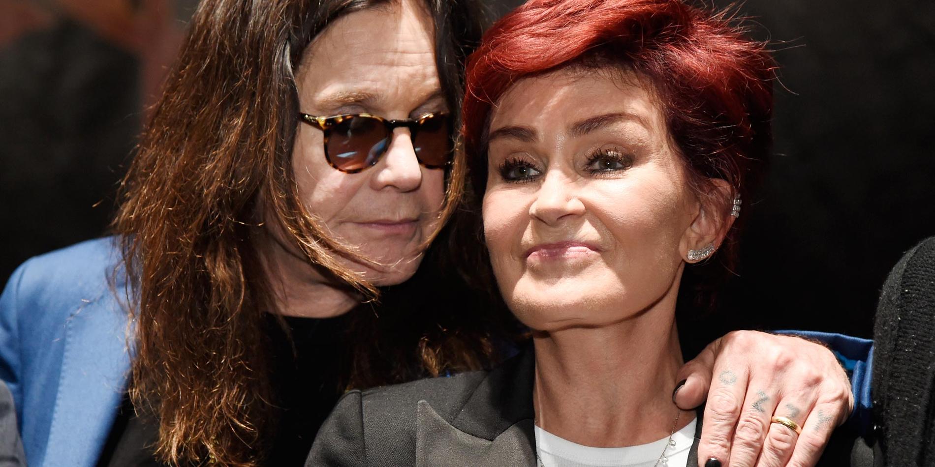 Ozzy tillsammans med Sharon Osbourne.
