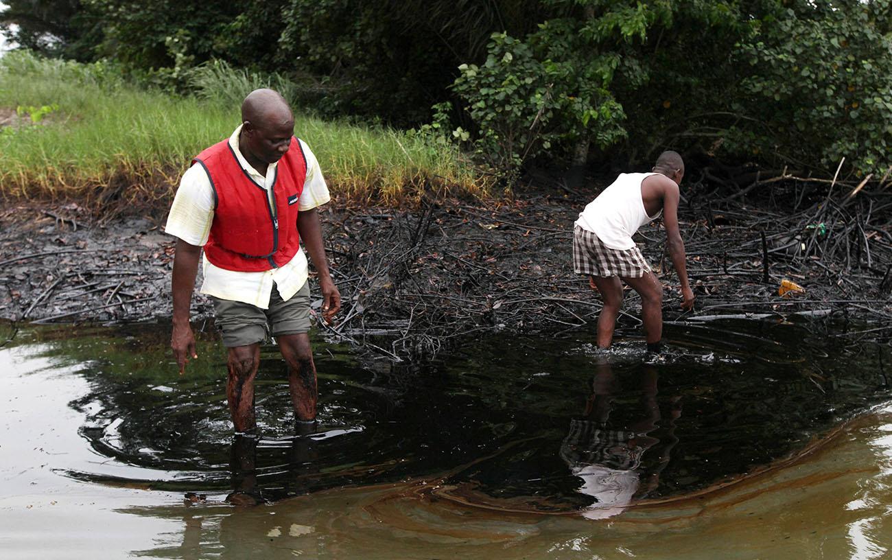 Shell har orsakat en miljökatastrof i samband med oljeutvinningen i Nigeria.