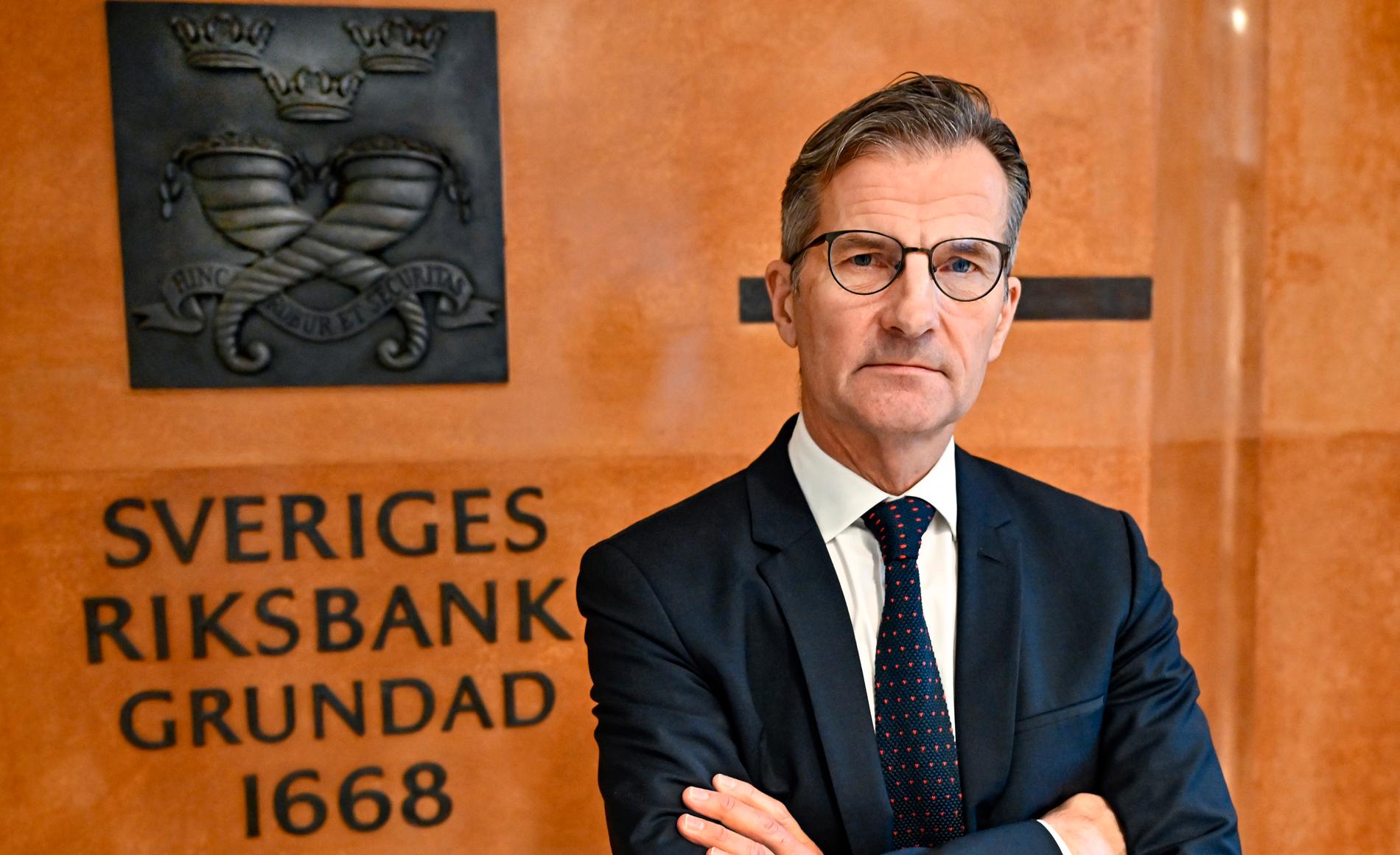 Riksbankens chef Erik Thedéen.
