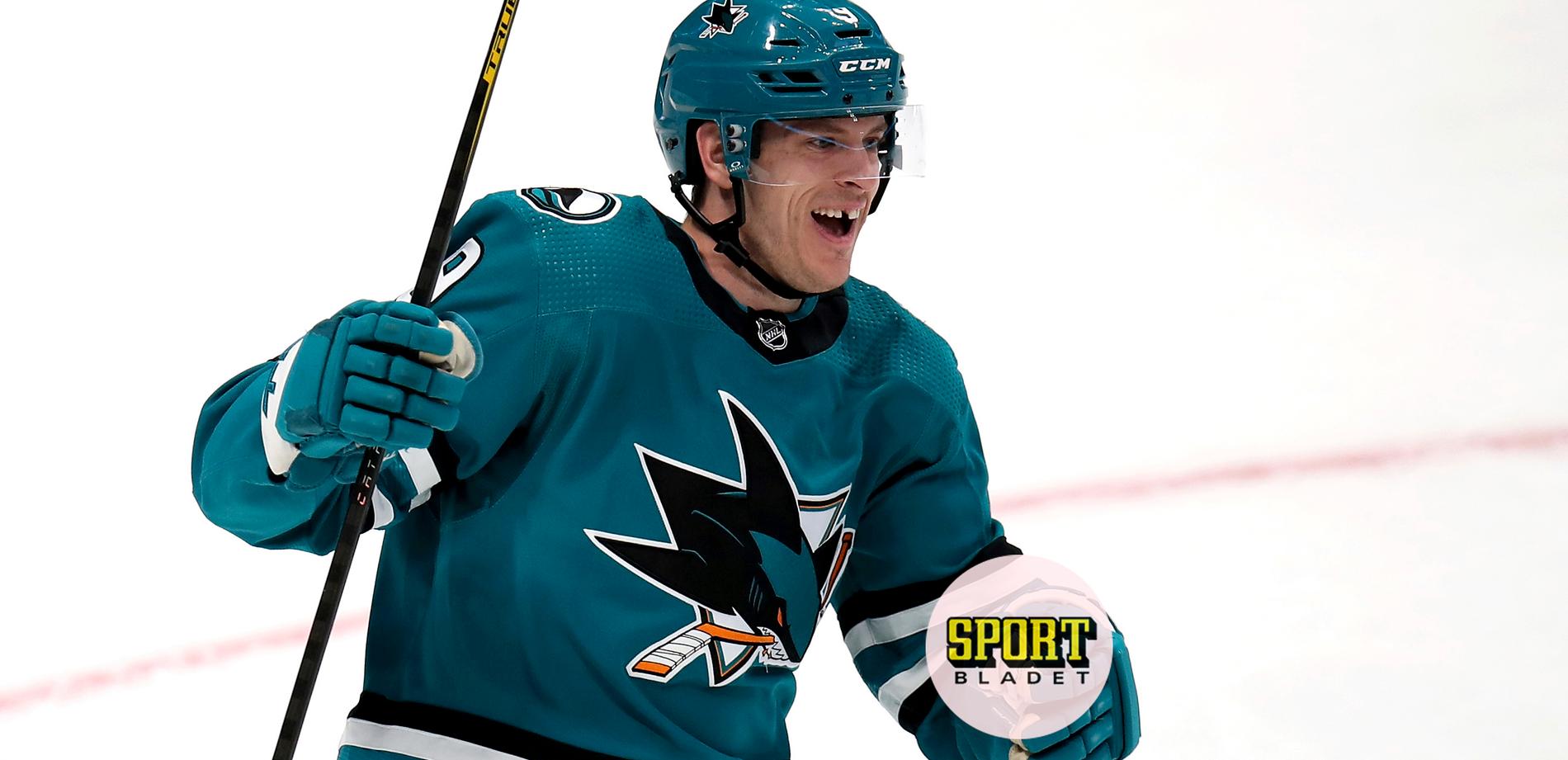 21-Year-Old Rookie Scores First NHL Hat-Trick to Secure San Jose Sharks Victory