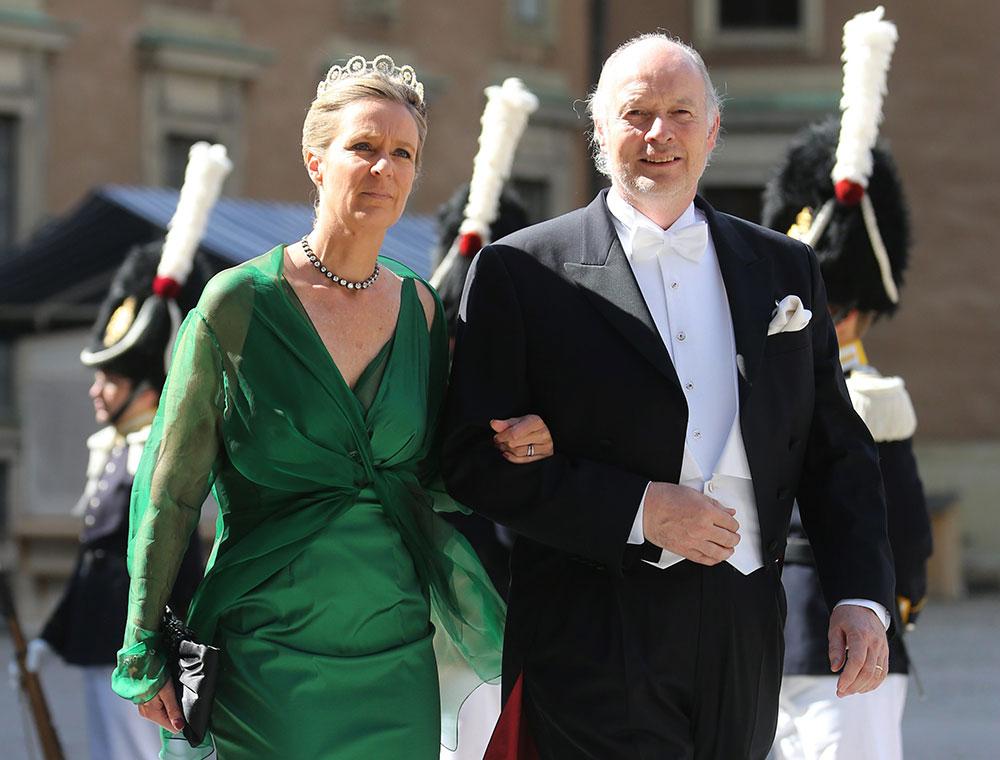 Désirée von Bohlen und Halbach och hennes man Eckbert von Bohlen und Halbach på prinsessan Madeleines bröllop 2013. 