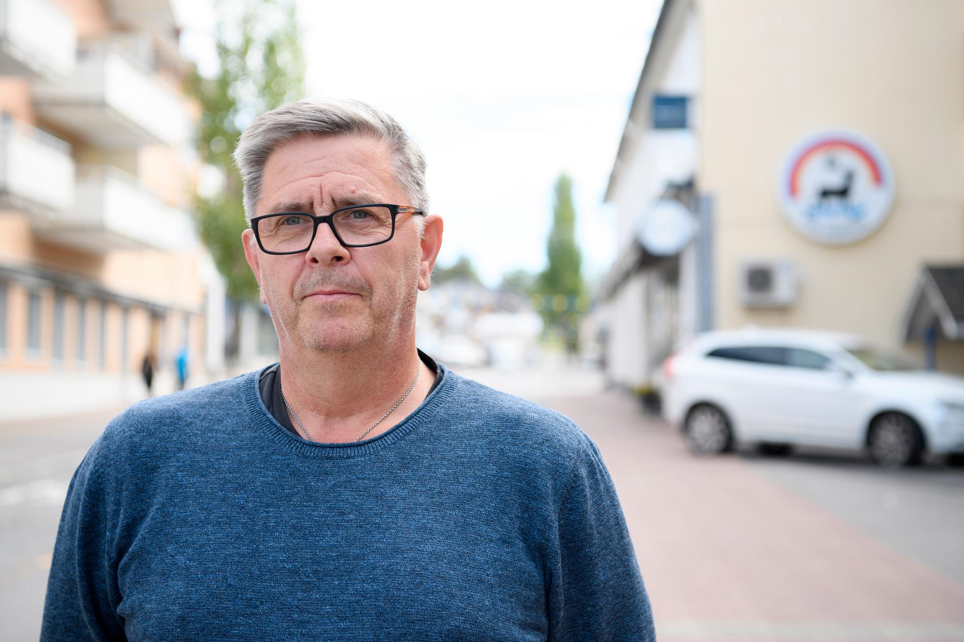 Stefan Hortlund är klubbordförande för Livsmedelsarbetareförbundet på Polarbrödfabriken i Älvsbyn.