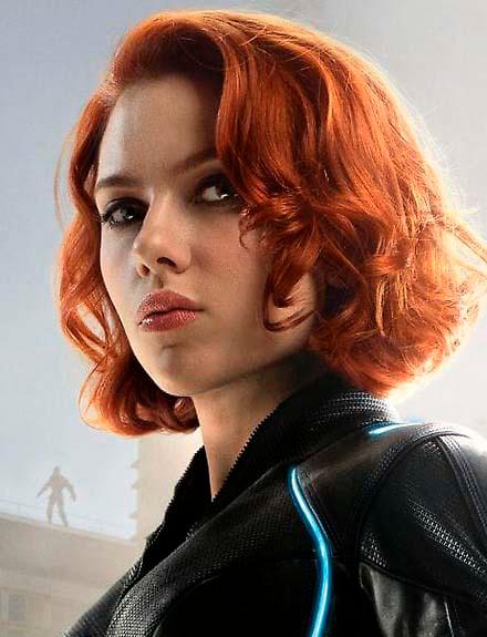 Scarlett Johansson som Black Widow.
