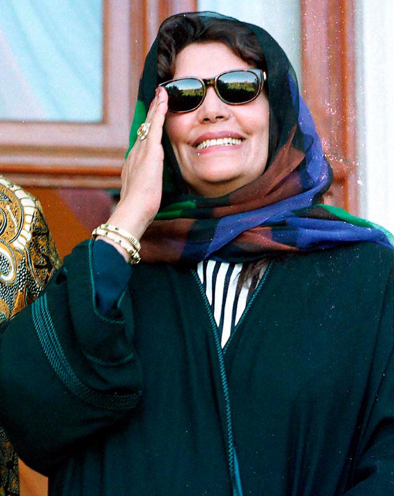 SAFIA FARKASH Muammar Gaddafis andra hustru. Mamma till sju av barnen.