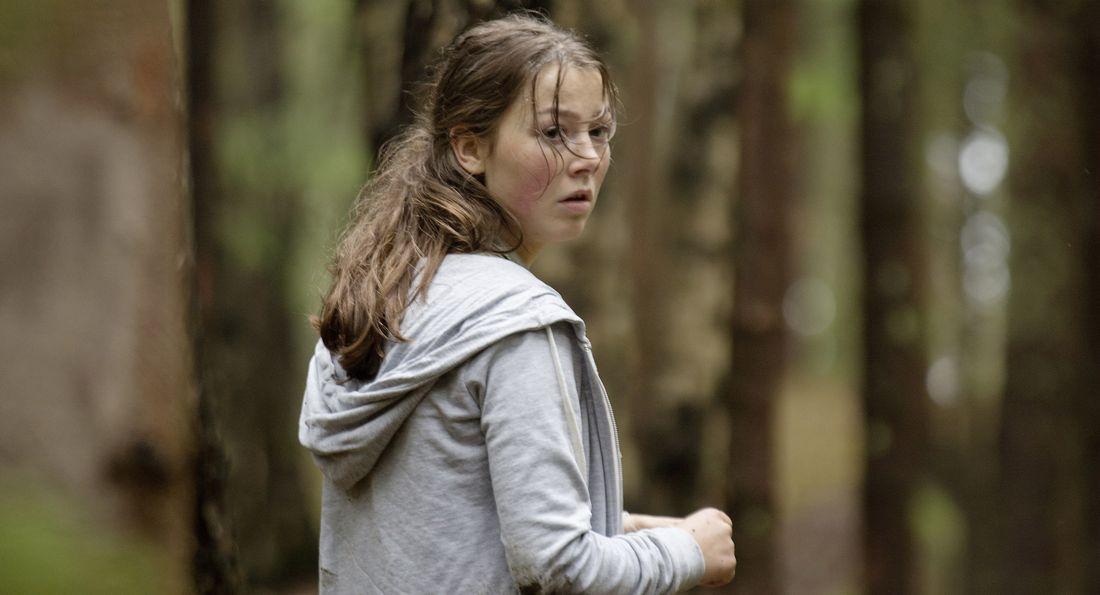 Andrea Berntzen som Katja i filmen  U–22 juli.
