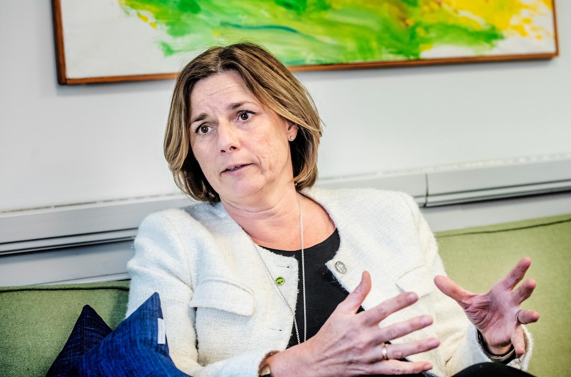 Miljö- och klimatminister Isabella Lövin, (MP). Arkivbild.
