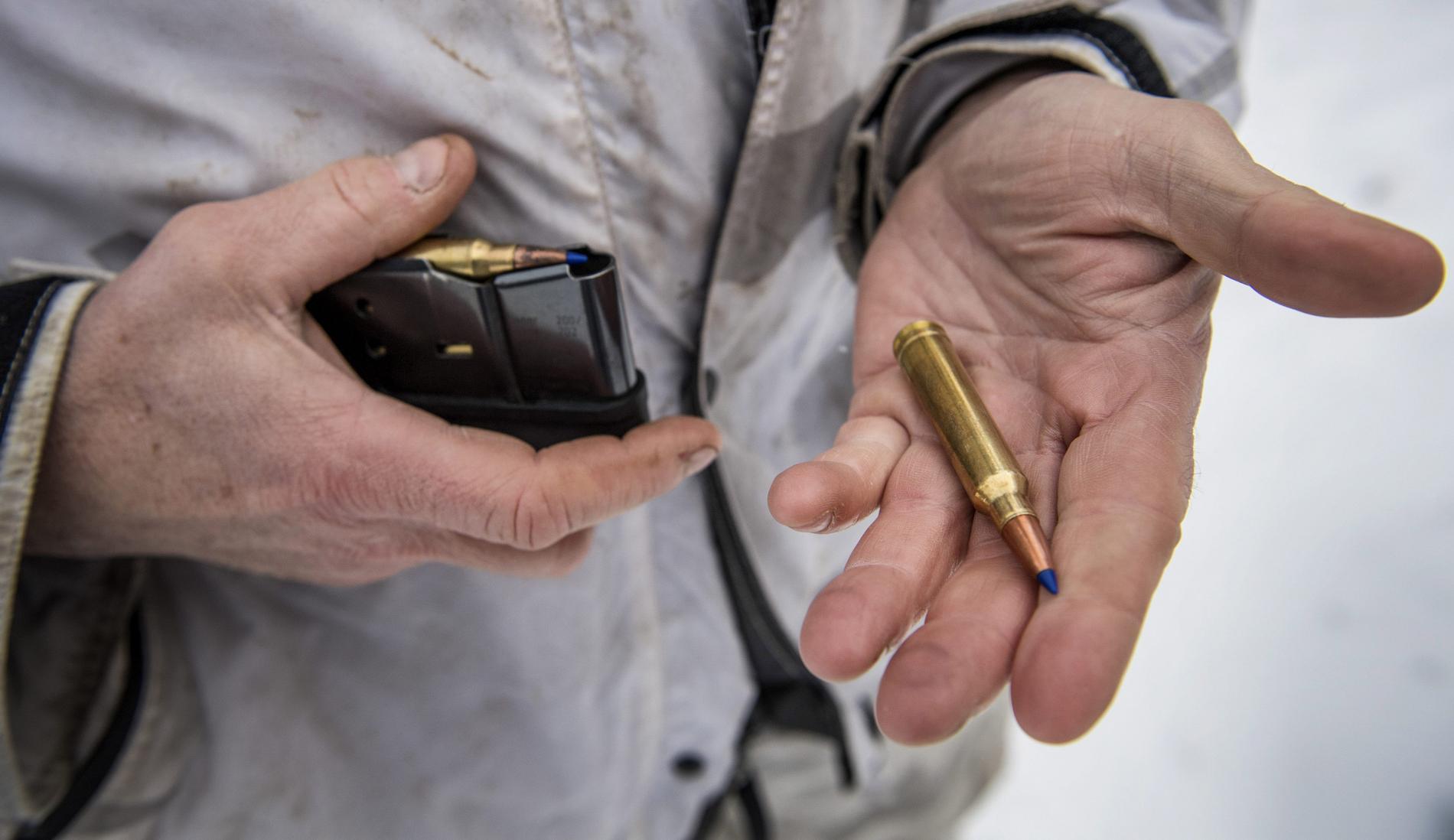 Brist på ammunition för svenska jägare spås bli en krigets effekter.