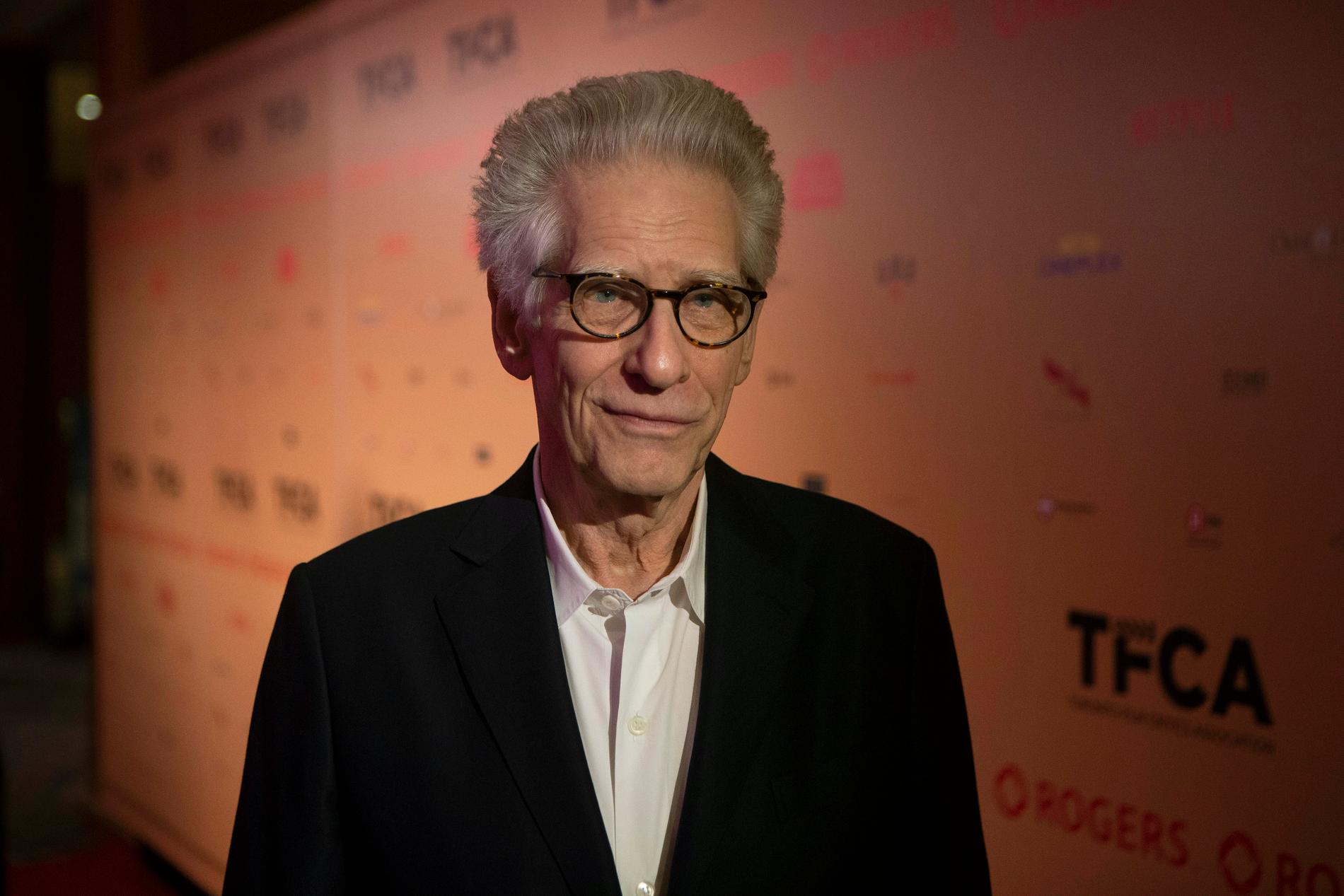 Regissören David Cronenberg har skapat konst av sin njursten. Arkivbild.