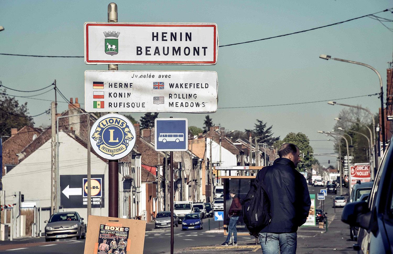 Hénin-Beaumont är ett av Nationella Frontens starkaste fästen i landet.