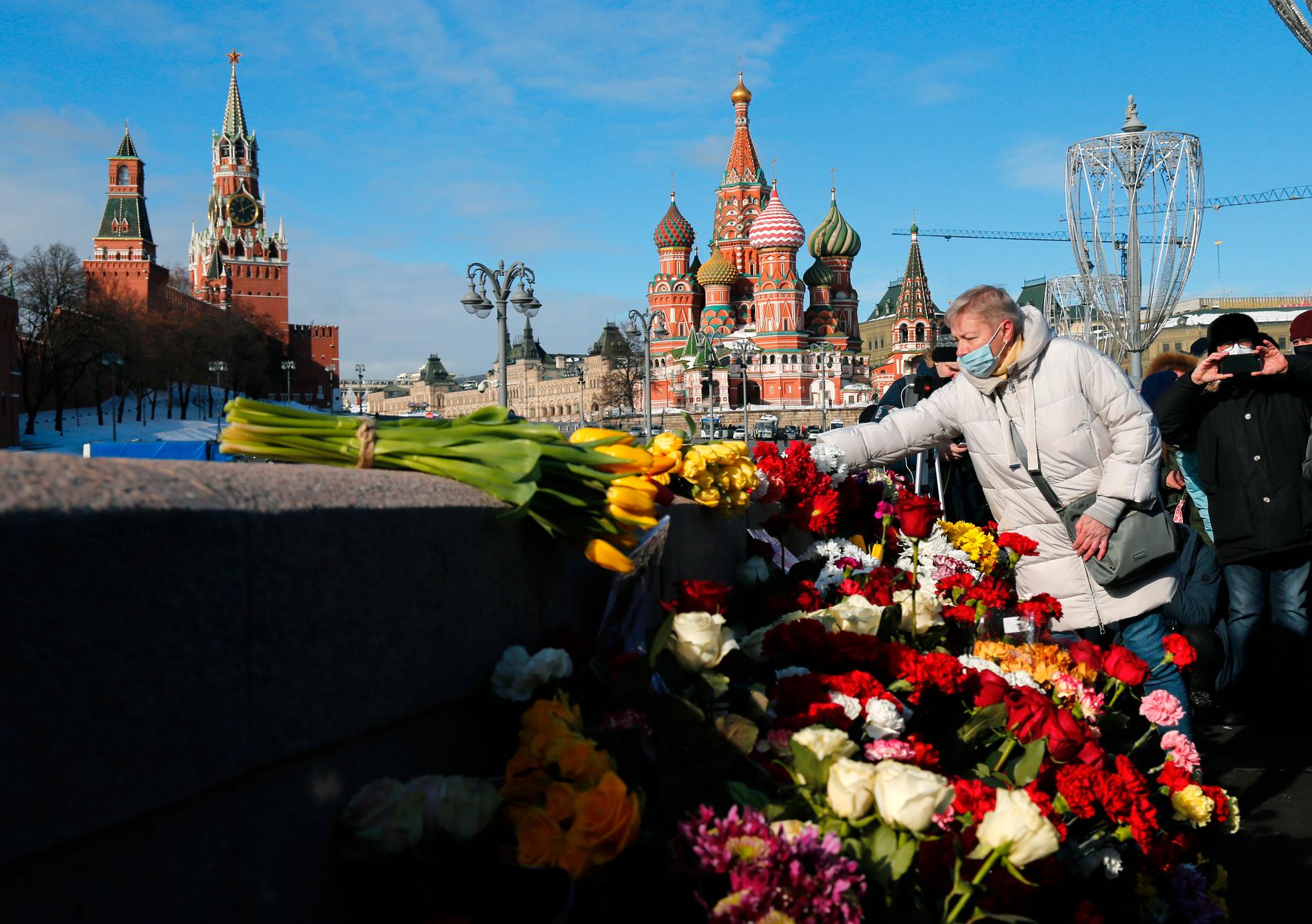 Boris Nemtsov sköts till döds på en bro ett stenkast från Kreml 2015.