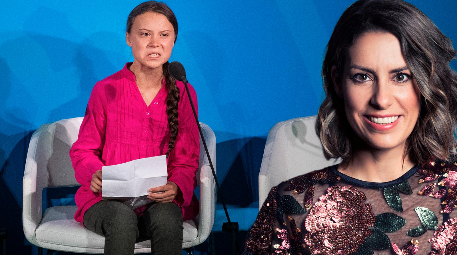 Nina skriver om hatet mot Greta Thunberg. 