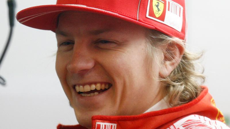 Kimi Räikkönen.
