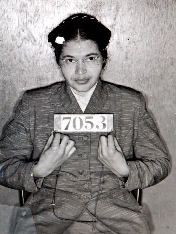 Rosa Parks.