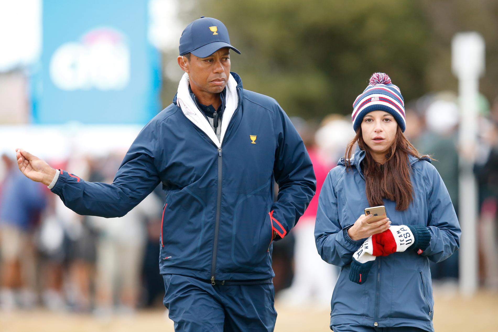 Tiger Woods och Erica Herman.