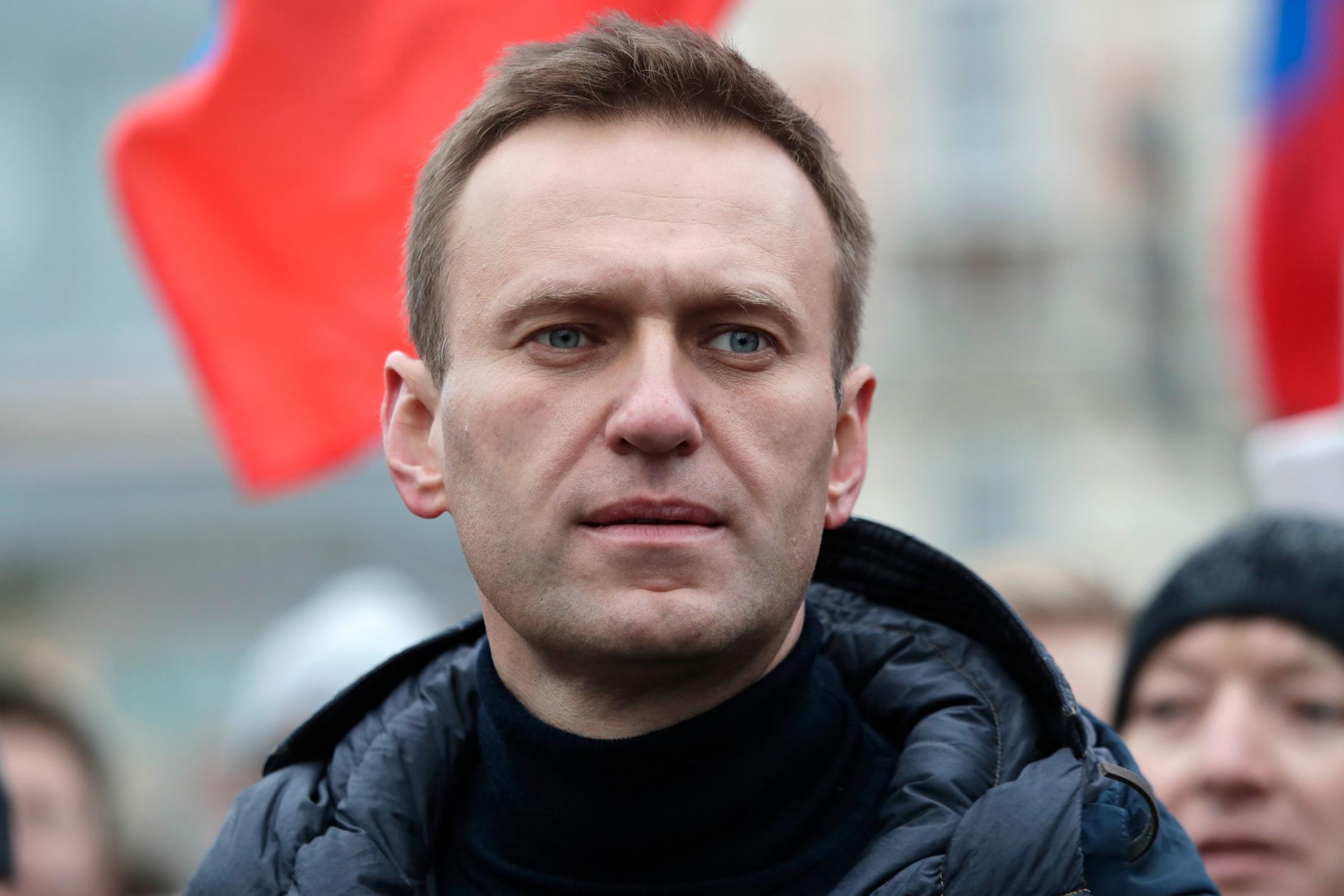 Den ryske oppositionspolitikern Aleksej Navalnyj. Arkivbild.