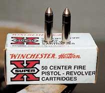 Ammunitionstypen som användes i Mockfjärdsvapnet, och vid Palmemordet.