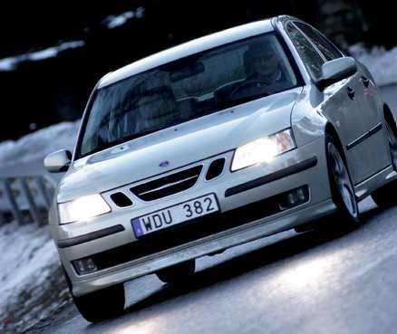 I Genève visar Saab 1,8T, den mest sålda varianten. Med bensin i tanken är effekten 150 hk, med etanol ökar effekten till runt 185 hk. Foto: PETER GUNNARS