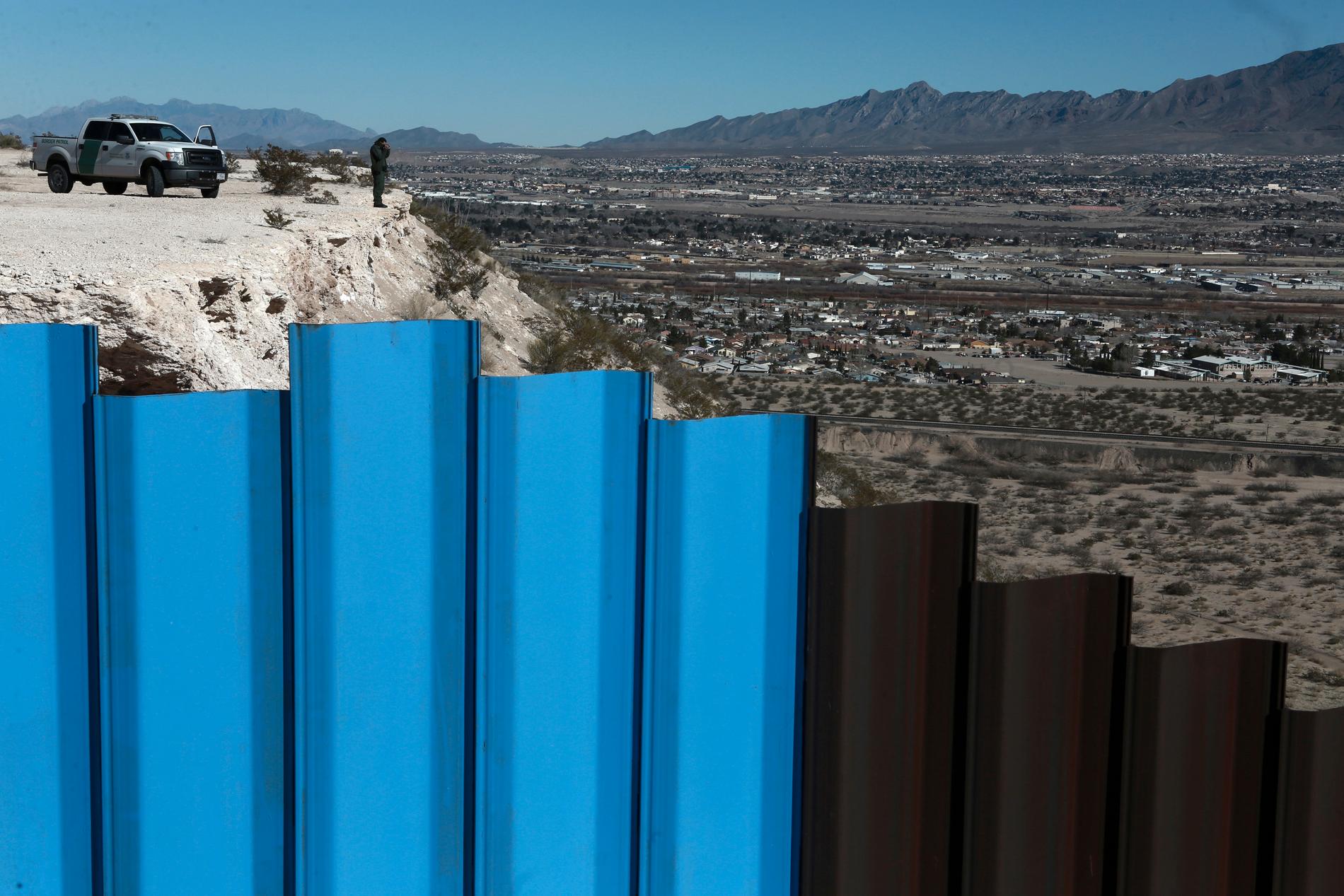 En sjuårig flicka har avlidit vid gränsen mellan Mexiko och USA. Arkivbild.