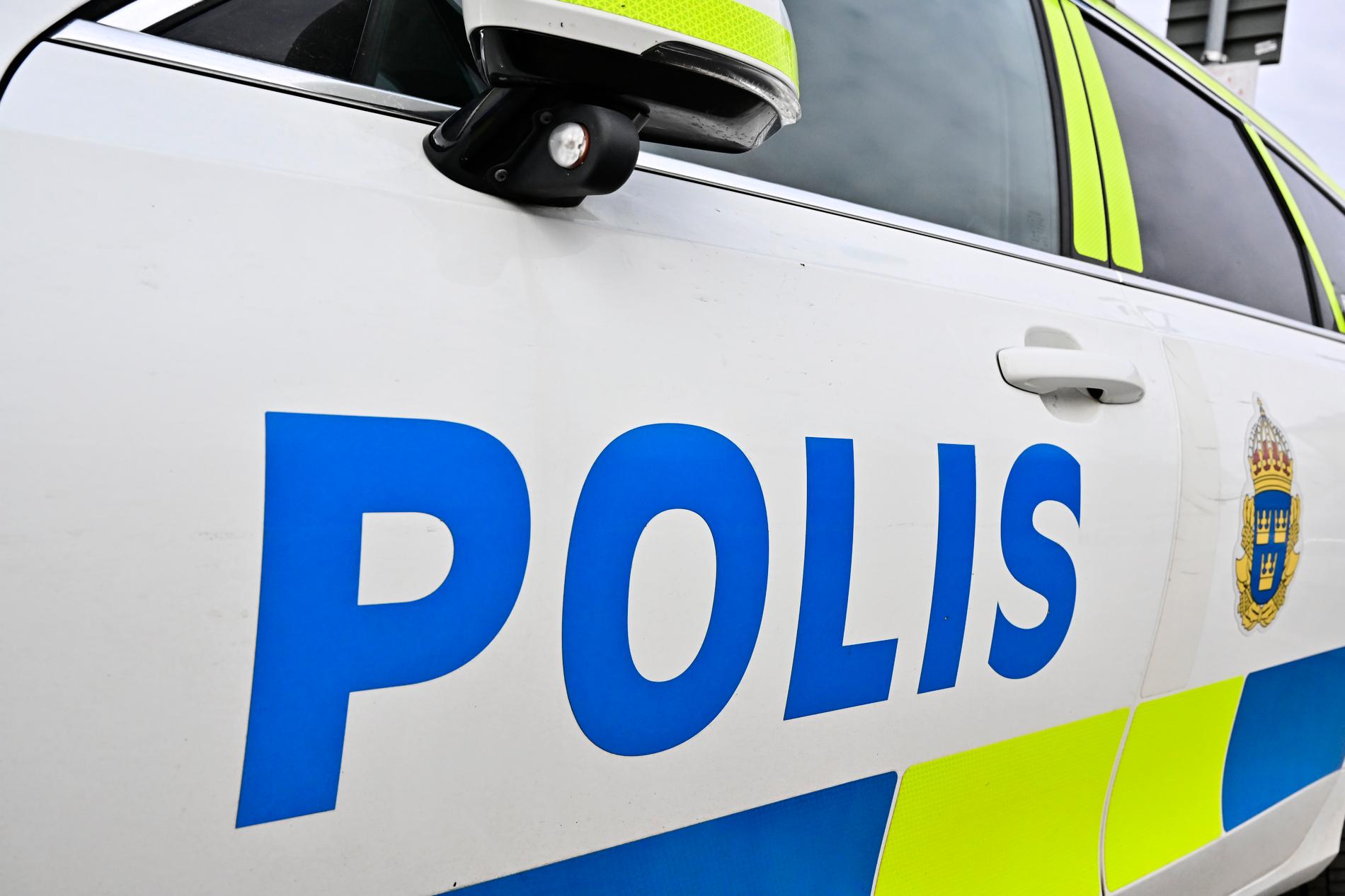 Polisen fick under söndagen rycka ut till ett ungdomshem i Fagersta. Arkivbild.