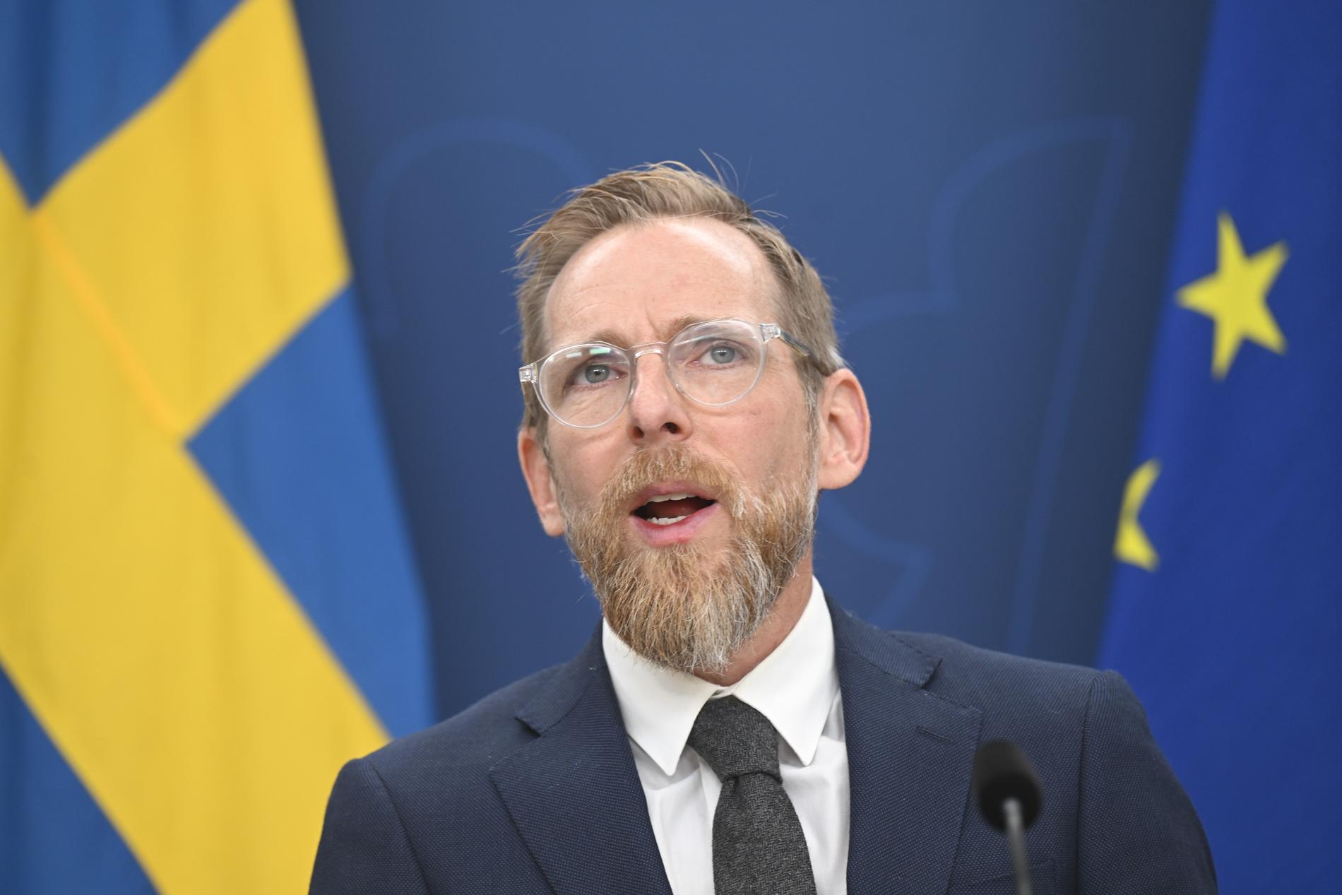 Socialminister Jakob Forssmed (KD) är en av artikelförfattarna. Arkivbild.