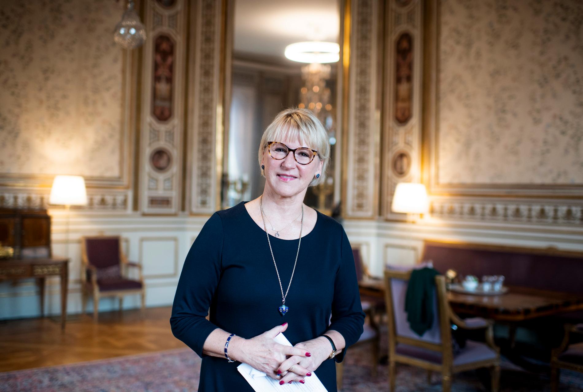Margot Wallström lämnade posten som utrikesminister i september förra året. Nu har hon fått ett nytt jobb inom FN. Arkivbild.