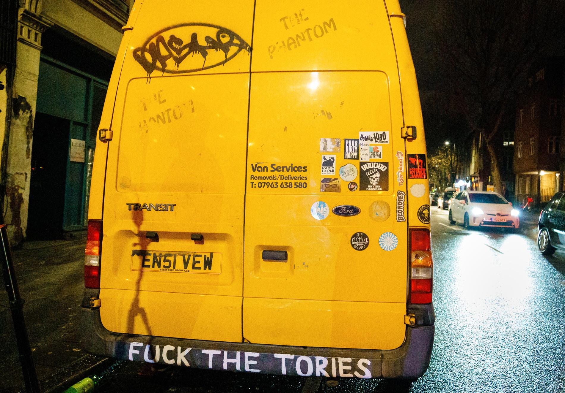 En Labour-anhängare hade ett tydligt budskap till de konservativa men valkvällen blev en besvikelse.