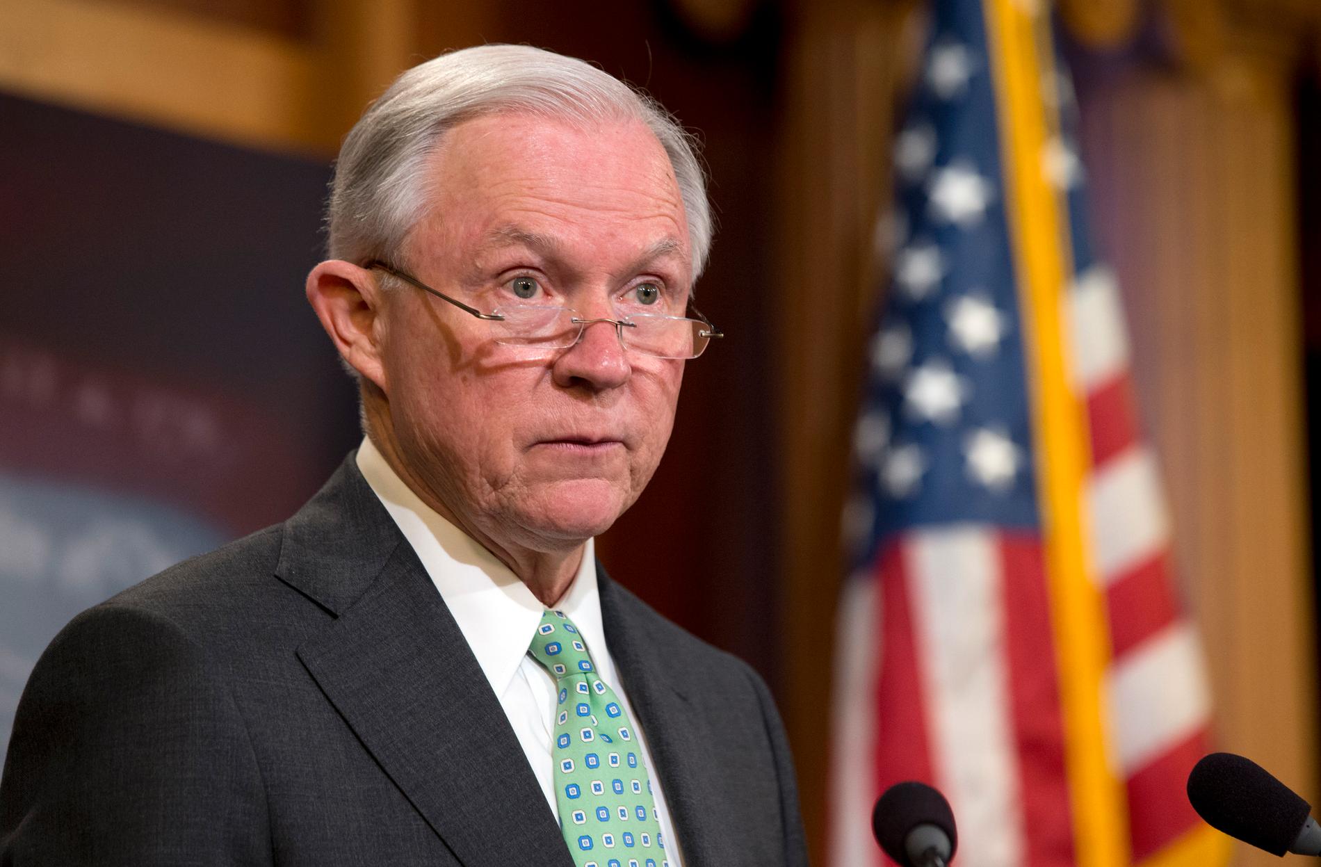 USA:s justitieminister Jeff Sessions.