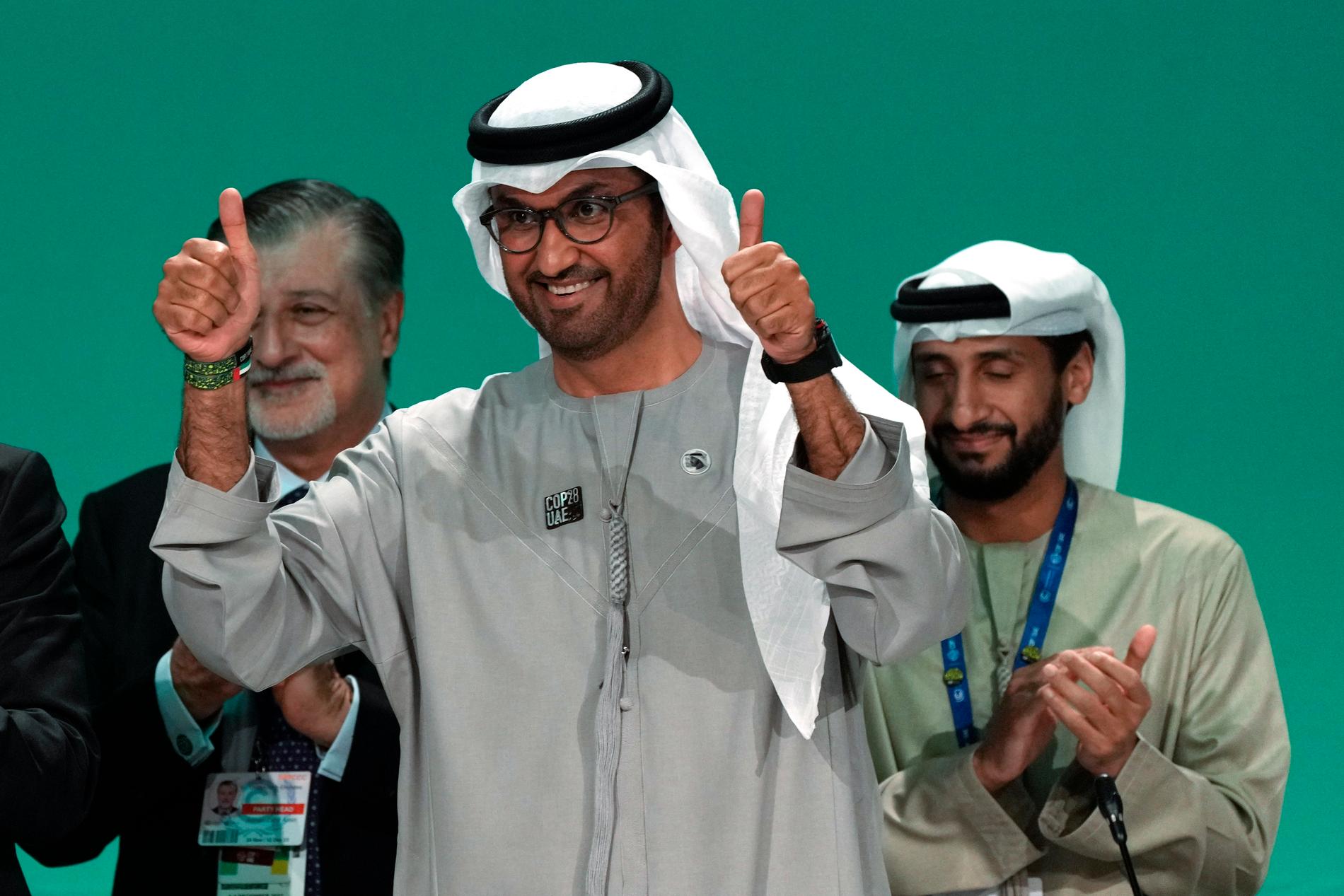 Sultan al-Jaber hade kanonkul på COP28.