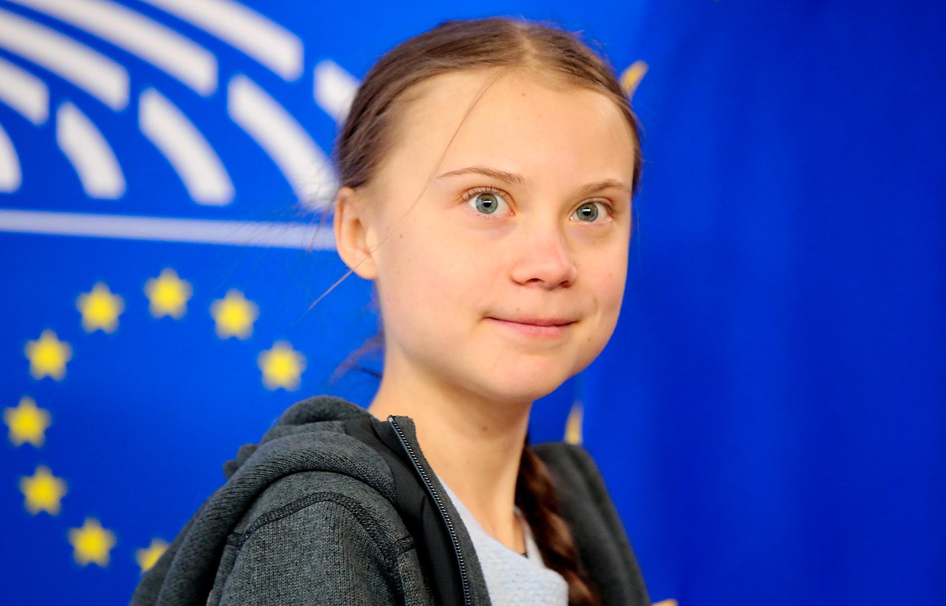 Greta Thunberg säger att vi är i ”total förnekelse” kring klimatet. 